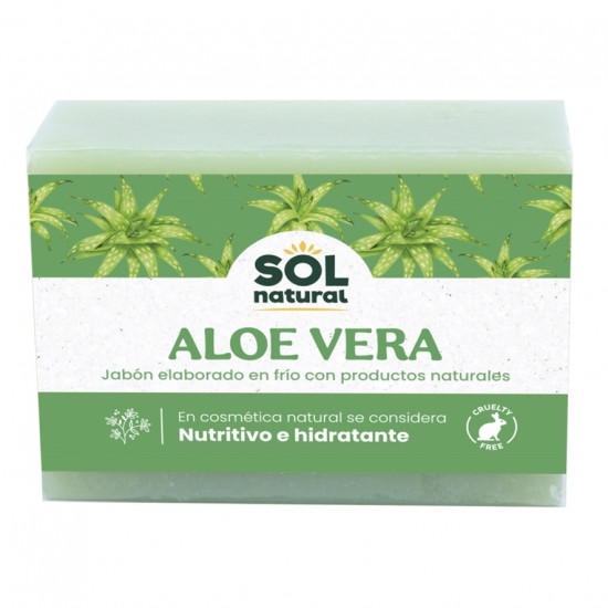 Jabon de Aloe Vera Hidratante Bio 100g Solnatural Jabon de Aloe Vera Hidratante Bio 100g Solnatural