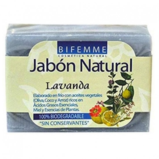 Jabon Lavanda Pastilla Bio 100g Bifemme