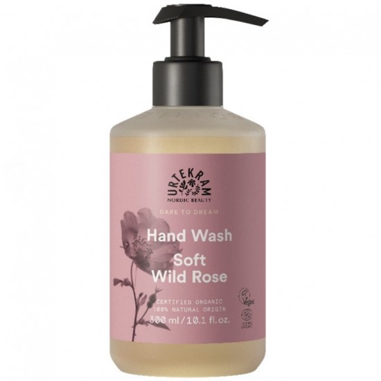 Jabon Manos con Dispensador Soft Wild Rose 300ml Urtekram Jabon Manos con Dispensador Soft Wild Rose 300ml Urtekram
