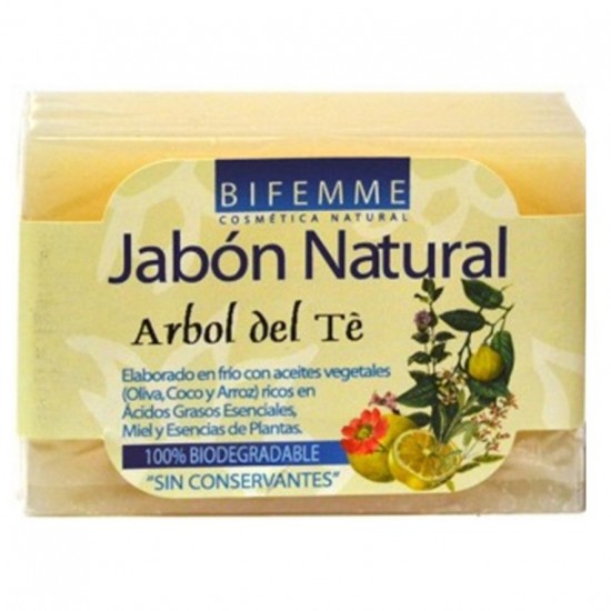Jabon Te Tree Bacterizada Bio 100g Bifemme Jabon Te Tree Bacterizada Bio 100g Bifemme