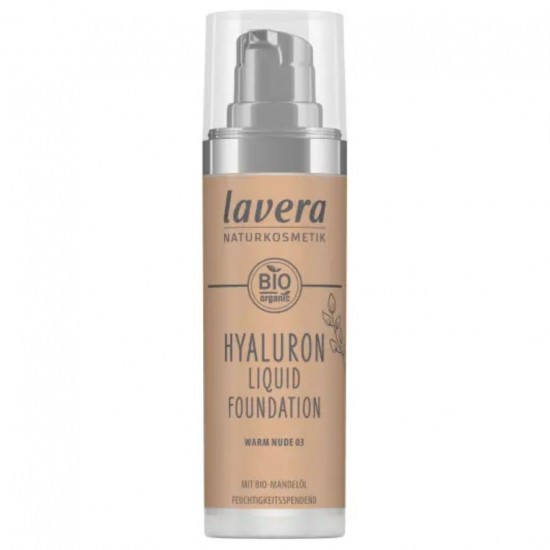 Maquillaje Fluido Hyaluronico 03 Vegan 30ml Lavera