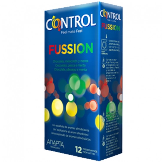Preservativos Fussion 12uds Control