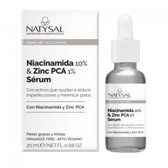 Serum Niacinamina y Zinc 20ml Natysal