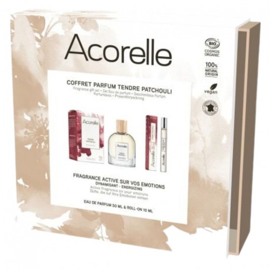 Set Perfume Tendre Patchouli Bio Vegan Acorelle