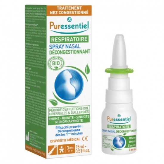 Spray Nasal Descongestivo Bio 15ml Puressentiel