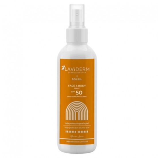 Spray Solar Soleil Cara y Cuerpo 300ml Laviderm Spray Solar Soleil Cara y Cuerpo 300ml Laviderm