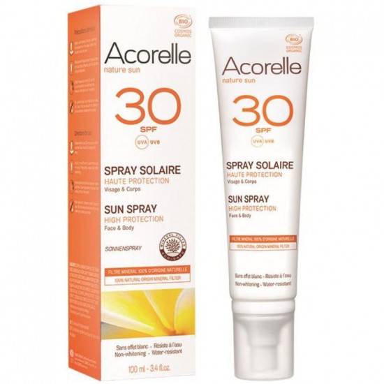 Spray Solar SPF30 Bio 100ml Acorelle