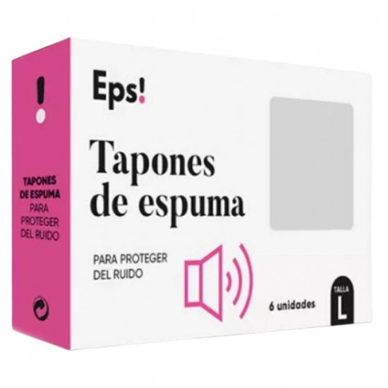 Tapones Espuma Talla L 1 caja EPS