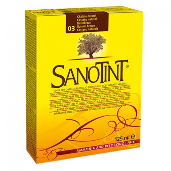 Tinte 3 Castaño Natural 125ml Sanotint