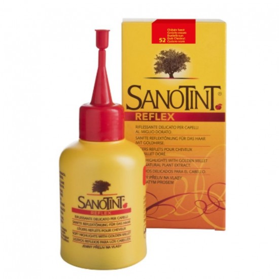 Tinte 52 Reflex Castaño Oscuro 80ml Sanotint Tinte 52 Reflex Castaño Oscuro 80ml Sanotint