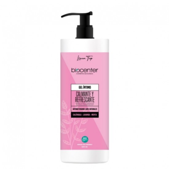 Top Gel Intimo Calmante Refrescante Bio Vegan 500ml Biocenter Top Gel Intimo Calmante Refrescante Bio Vegan 500ml Biocenter