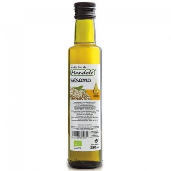 Aceite de Sesamo Bio 250ml Mandole Aceite de Sesamo Bio 250ml Mandole