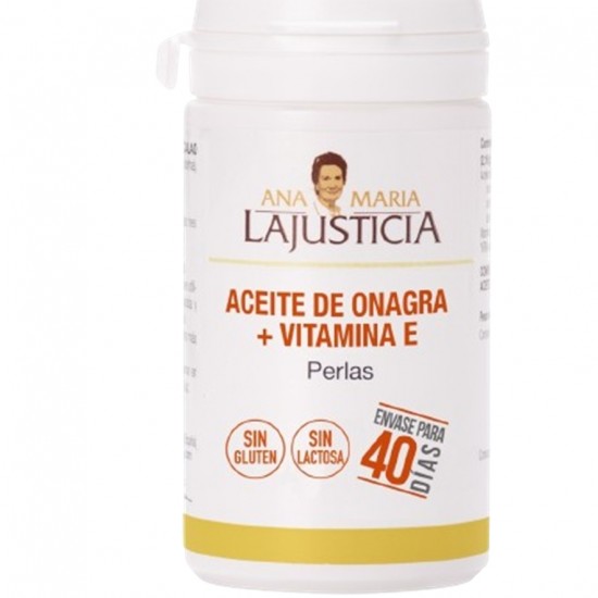 Aciete De Onagra Vitamina E 80 perlas Ana Maria Lajusticia