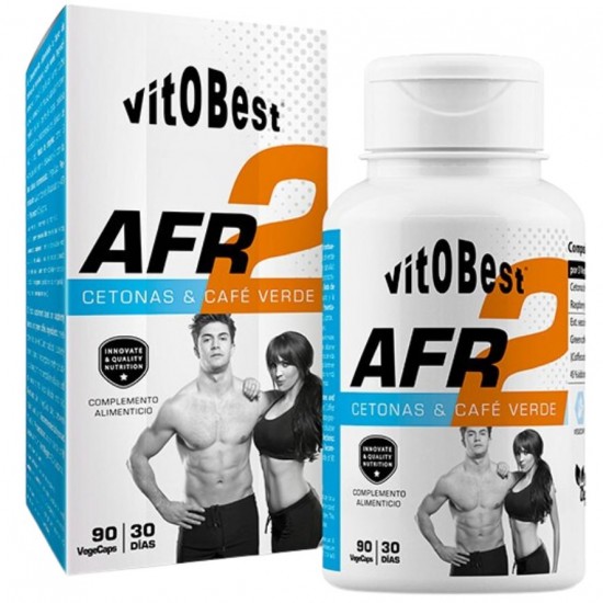 AFR2 Cetonas Frambuesa y Cafe Verde 90caps. Vitobest