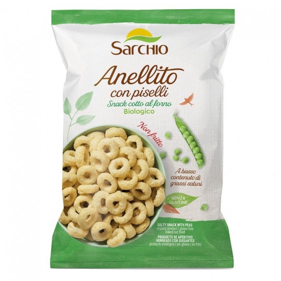 Anellito Snacks Guisantes Sin Gluten 45g Sarchio Anellito Snacks Guisantes Sin Gluten 45g Sarchio