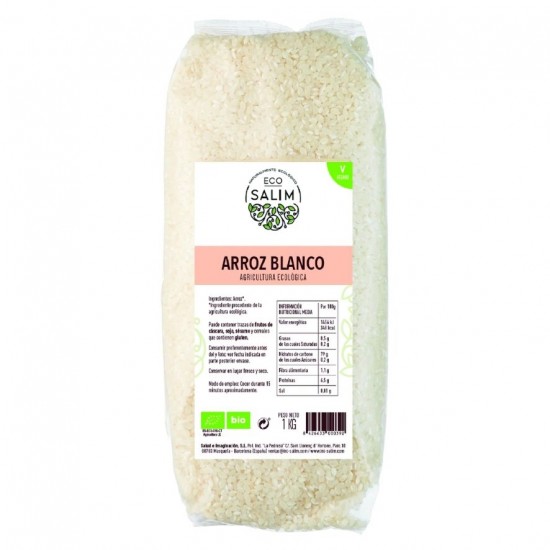 Arroz Blanco Eco 1kg Eco-Salim