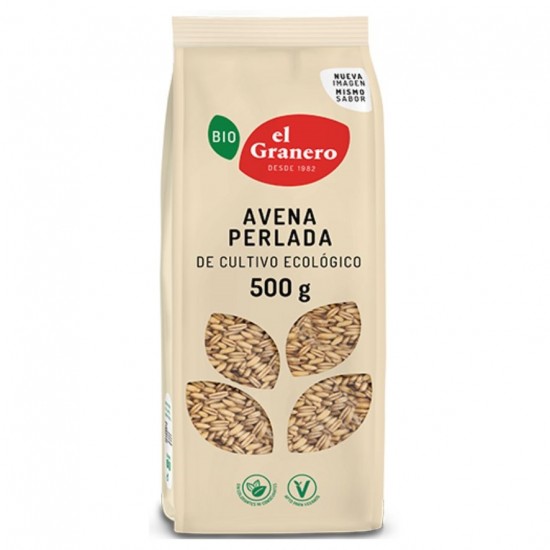 Avena Perlada Bio 500g El Granero Integral Avena Perlada Bio 500g El Granero Integral