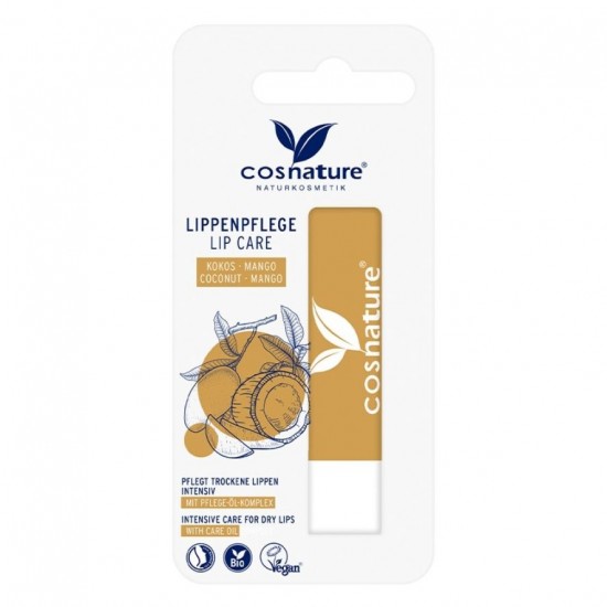 Balsamo Labial Coco Mango Bio 4,8g Cosnature Balsamo Labial Coco Mango Bio 4,8g Cosnature