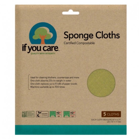 Bayeta de Cocina y Limpieza 5ud If You Care Bayeta de Cocina y Limpieza 5ud If You Care