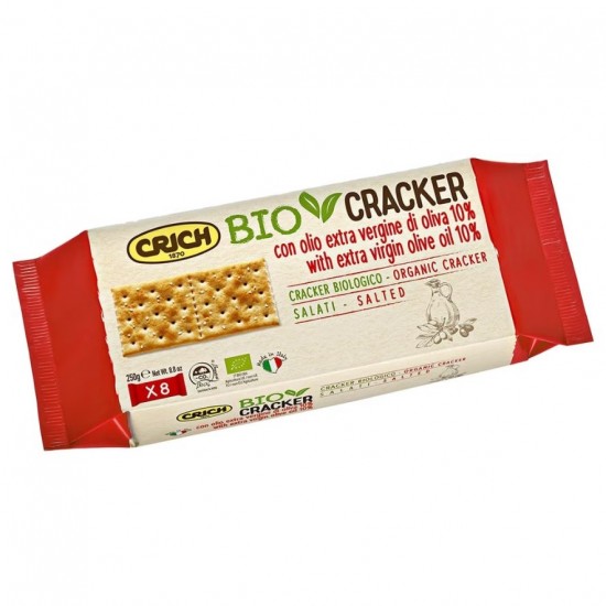 Biocrackers Salados con Aceite de Oliva Bio 250g Crich Biocrackers Salados con Aceite de Oliva Bio 250g Crich