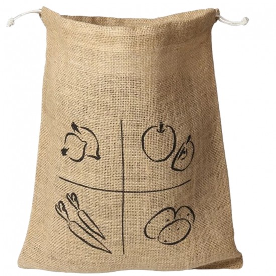 Bolsa De Yute Para Verdura M 1ud 30x35cm Ah Table Bolsa De Yute Para Verdura M 1ud 30x35cm Ah Table