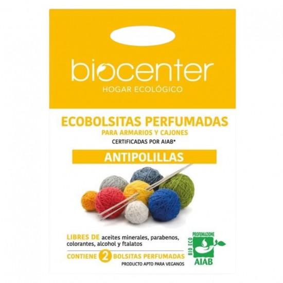 Bolsitas Armario Antipolilla Eco Vegan 2x10g Biocenter Bolsitas Armario Antipolilla Eco Vegan 2x10g Biocenter