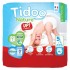 Braguita Pañal T5 L 12-18kg Bio 18uds Tidoo Nature