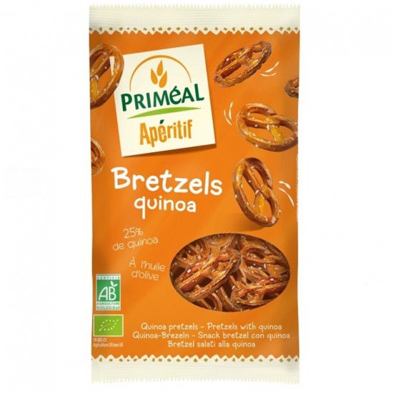 Bretzels de Quinoa Eco 200g Primeal Bretzels de Quinoa Eco 200g Primeal