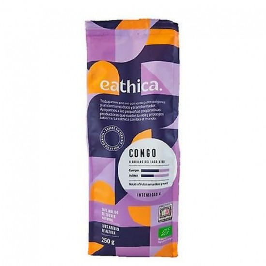 Cafe Congo Molido Bio 250g Eathica Cafe Congo Molido Bio 250g Eathica
