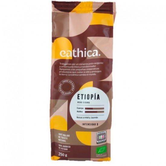 Cafe Molido Ethiopia Eco 250g Eathica Cafe Molido Ethiopia Eco 250g Eathica