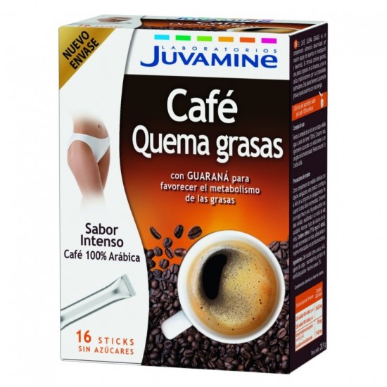 Cafe Quema Grasas 16 sticks Juvamine Cafe Quema Grasas 16 sticks Juvamine