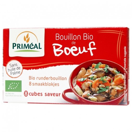 Caldo de Ternera Boeuf Cubitos Eco 1caja Primeal