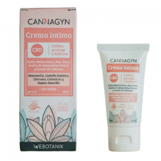 Cannagyn Crema Intima Bio 30ml Webotanix Cannagyn Crema Intima Bio 30ml Webotanix