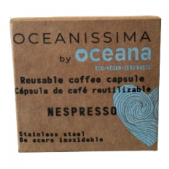 Capsula Cafe Nespresso Reutilizable 1ud Oceana Capsula Cafe Nespresso Reutilizable 1ud Oceana