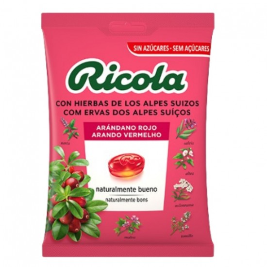 Caramelos Arandanos SinAzucar 70g Ricola Caramelos Arandanos SinAzucar 70g Ricola