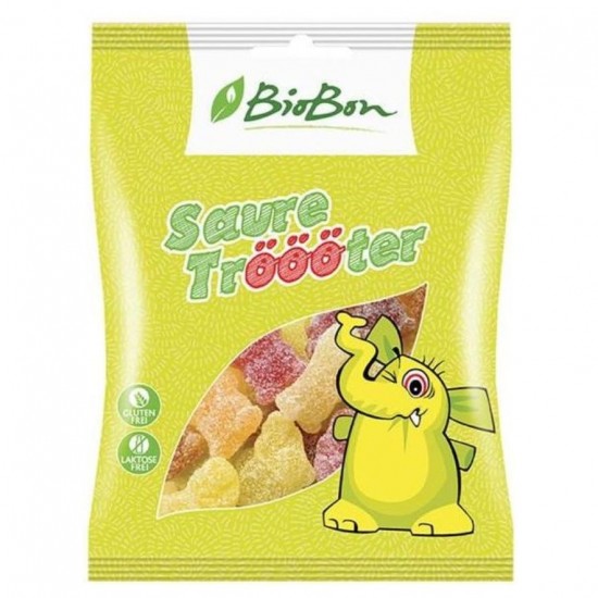 Caramelos de Goma Sabor Frutas Ácidas Bio 100g Biobon Caramelos de Goma Sabor Frutas Ácidas Bio 100g Biobon
