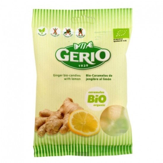 Caramelos Jengibre Limon Eco 75g Gerio Caramelos Jengibre Limon Eco 75g Gerio