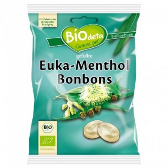 Caramelos Rellenos Mentol Bio 75g Biodeta Caramelos Rellenos Mentol Bio 75g Biodeta