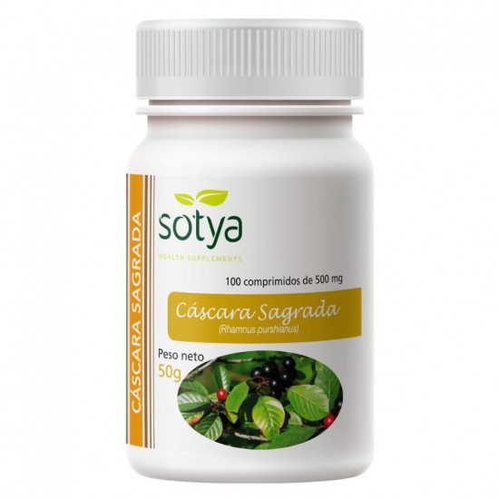 Cascara Sagrada 500mg 100comp Sotya