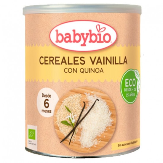 Cereales Vainilla Quinoa Eco 220g Babybio Cereales Vainilla Quinoa Eco 220g Babybio