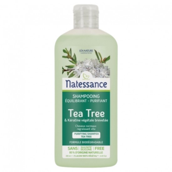 Champu Arbol Te Purificante Bio 250ml Natessance Champu Arbol Te Purificante Bio 250ml Natessance