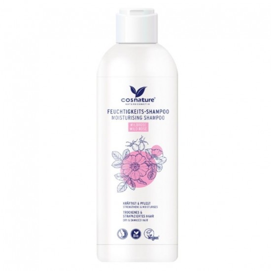 Champu Hidratante Rosa Salvaje Bio 250ml Cosnature Champu Hidratante Rosa Salvaje Bio 250ml Cosnature