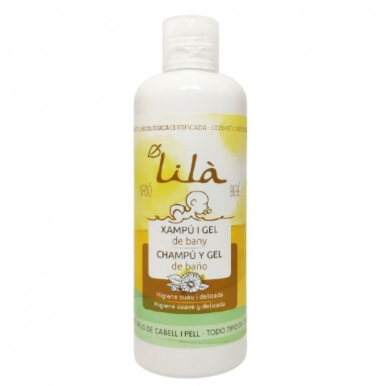 Champu Y Gel De Baño Eco 250ml Lila Champu Y Gel De Baño Eco 250ml Lila