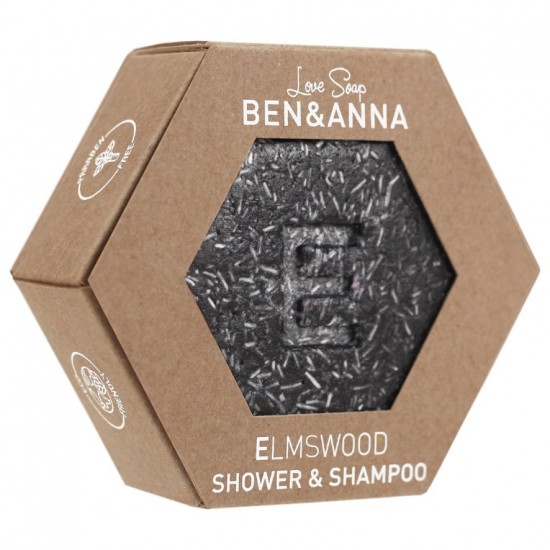 Champu y Gel Solido Elm Wood 60g Ben Anna
