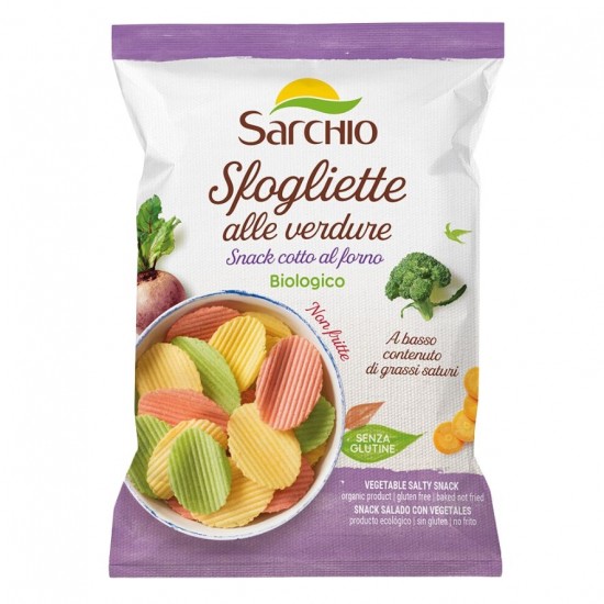 Chips Vegetales Sin Gluten Eco 55g Sarchio Chips Vegetales Sin Gluten Eco 55g Sarchio
