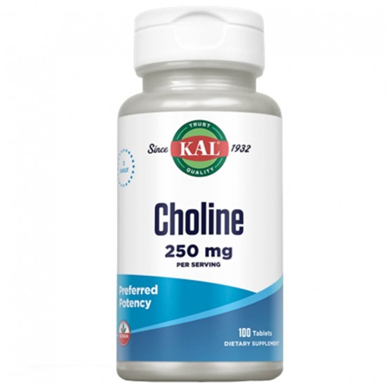 Choline Kal 250Mg 100comp Kal Choline Kal 250Mg 100comp Kal
