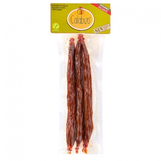 Chorizo Calabaza Picante Vegan Pack de 120g Calabizo Chorizo Calabaza Picante Vegan Pack de 120g Calabizo