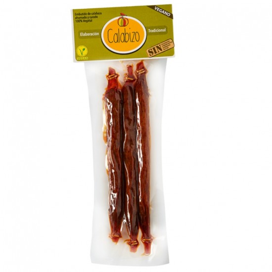 Chorizo Calabaza Vegano Pack de 120g Calabizo Chorizo Calabaza Vegano Pack de 120g Calabizo