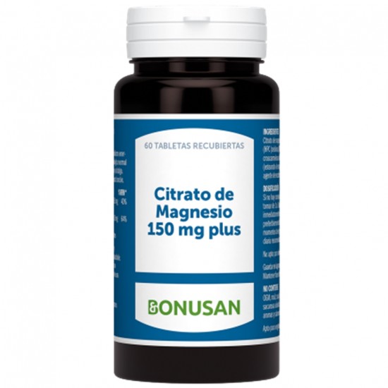 Citrato De Magnesio 150Mg Plus 60comp Bonusan Citrato De Magnesio 150Mg Plus 60comp Bonusan