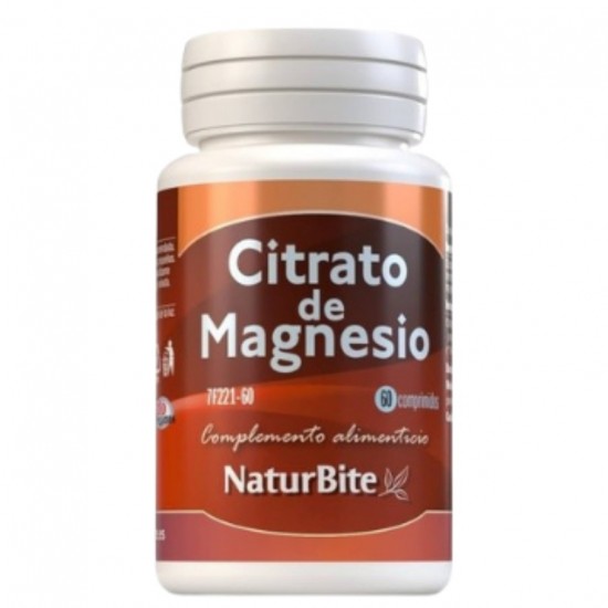 Citrato de Magnesio 60comp NaturBite Citrato de Magnesio 60comp NaturBite